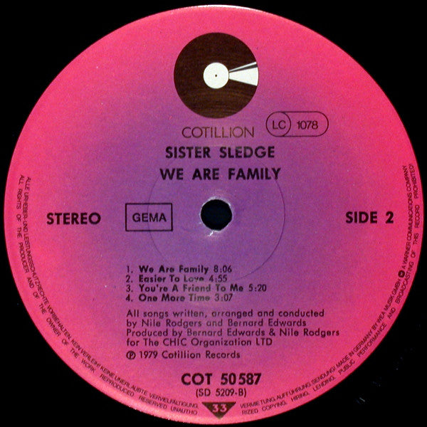 Sister Sledge : We Are Family (LP, Album)