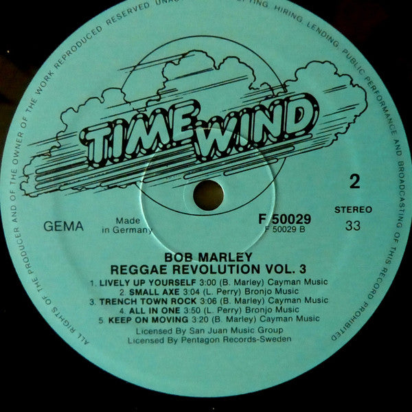 Bob Marley And The Wailers* : Reggae Revolution Vol. 3 (LP, Comp)