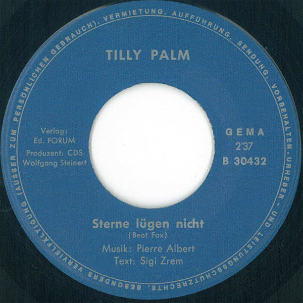 Tilly Palm : Moonlight And Love (7", Single)
