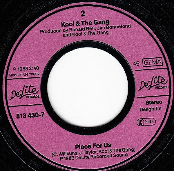 Kool & The Gang : Joanna (7", Single)