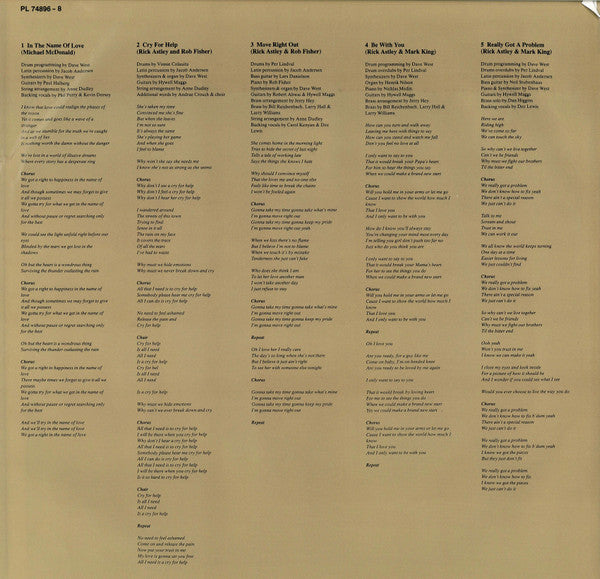 Rick Astley : Free (LP, Album)