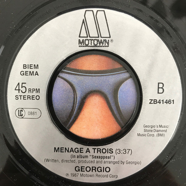 Georgio (2) : Tina Cherry (7", Single, Inj)