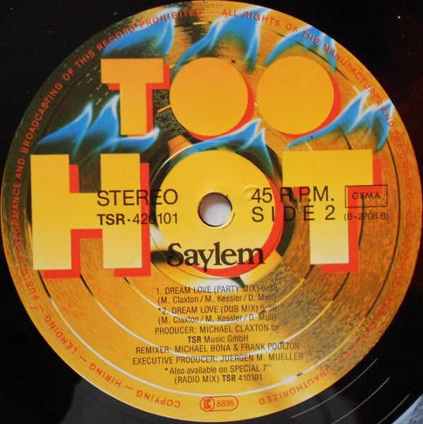 Raphael Saylem : Dream Love (12")