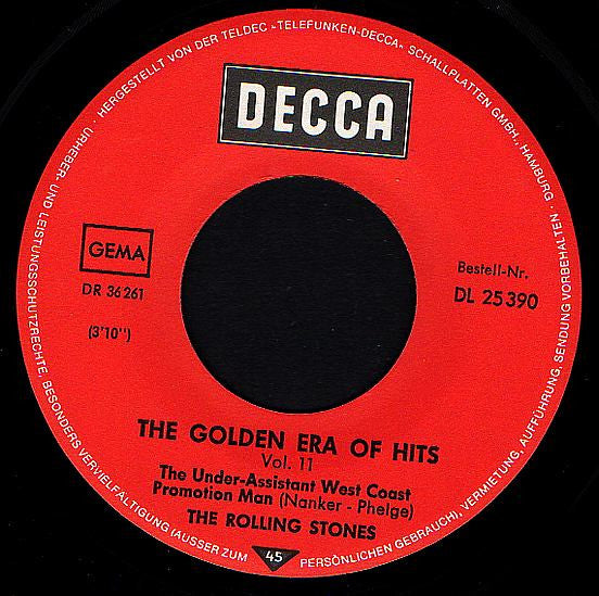 The Rolling Stones : Satisfaction (7", Single)