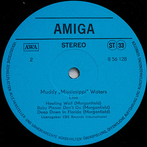 Muddy "Mississippi" Waters* : Live (LP, Album, RE, Sma)