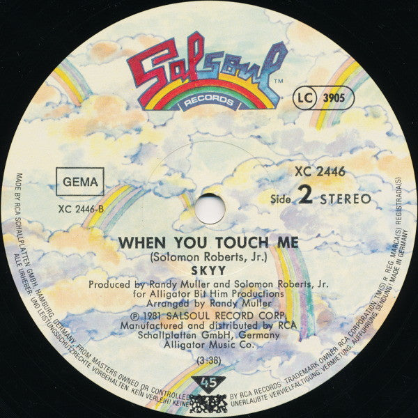 Skyy : Call Me / When You Touch Me (12", Single)