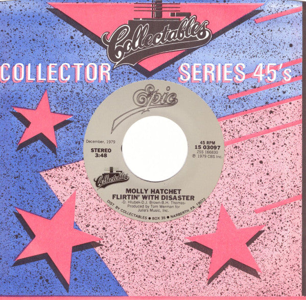 Molly Hatchet : Flirtin' With Disaster (7", Single, RE)