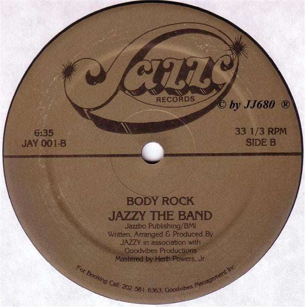 Jazzy The Band : Body Rock (12")