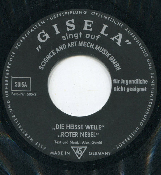 Gisela Jonas : Der Novak III. Folge / Die Heiße Welle / Roter Nebel (7", EP)
