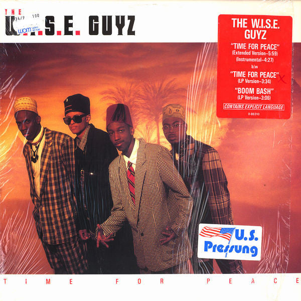 The W.I.S.E. Guyz : Time For Peace (12")