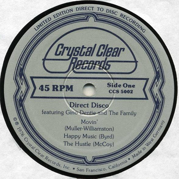Gino Dentie And The Family : Direct Disco (12", Ltd)