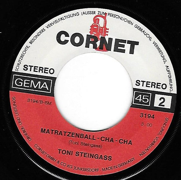 Toni Steingass : "Dat" Gönnt Sich Der Papa (7", Single)