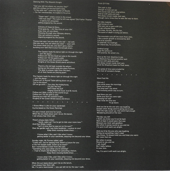 Genesis : Selling England By The Pound (LP, Album, RP, Lar)