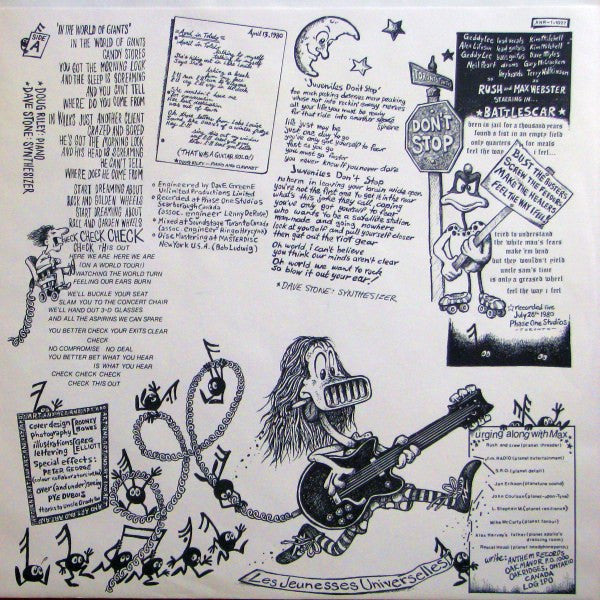 Max Webster : Universal Juveniles (LP, Album)