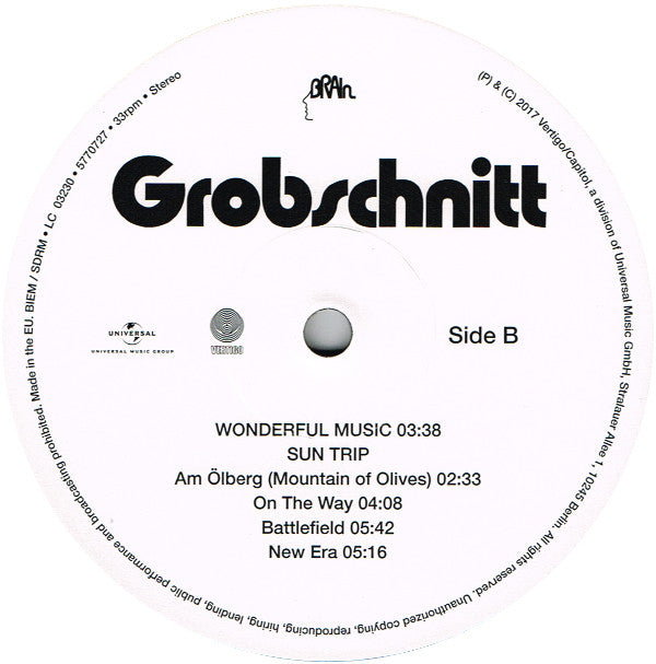 Grobschnitt : Grobschnitt (LP, Album, RE, RM + LP, Album, RE, RM, Whi)