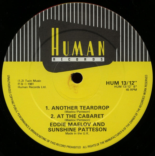 Eddie Maelov & Sunshine Patteson* : Times Are Hard (12", Single)