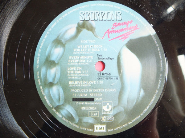 Scorpions : Savage Amusement (LP, Album, Club)