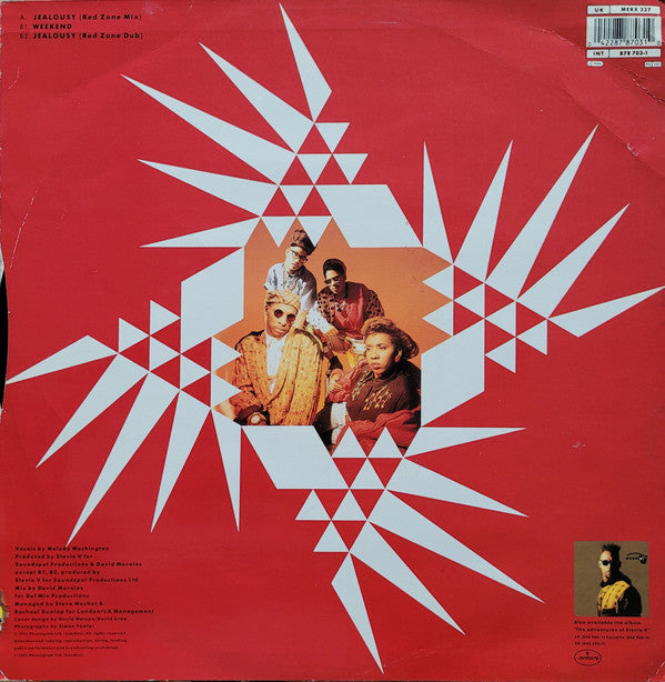Adventures Of Stevie V. : Jealousy (12")