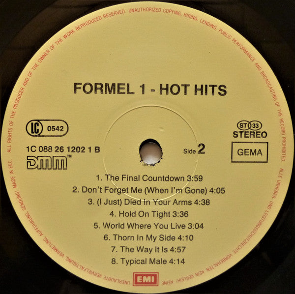 Various : Formel Eins - Hot Hits (LP, Comp)