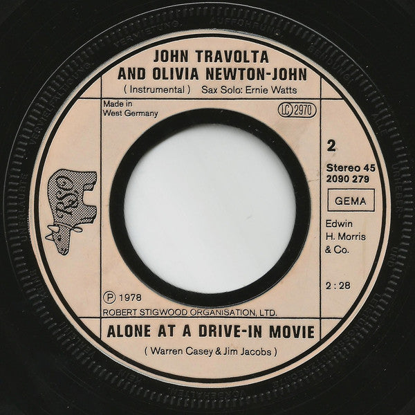 John Travolta, Olivia Newton-John : You're The One That I Want (7", Single, Inj)