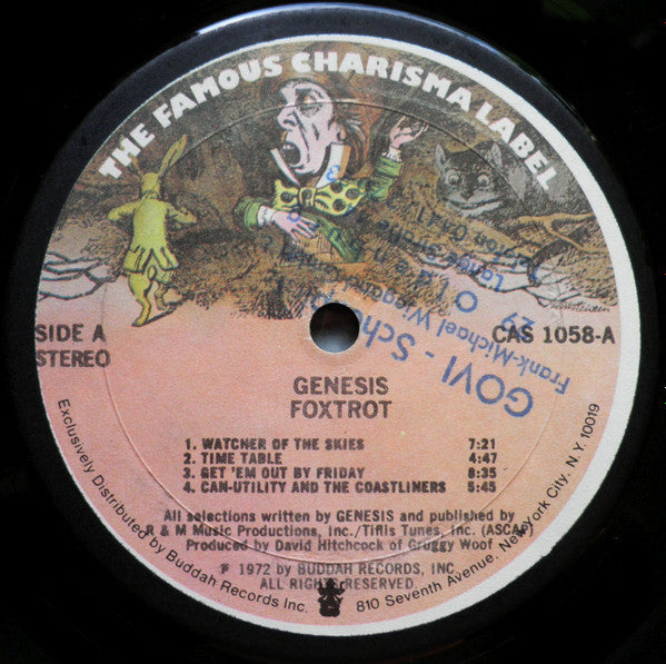 Genesis : Foxtrot (LP, Album, Bla)