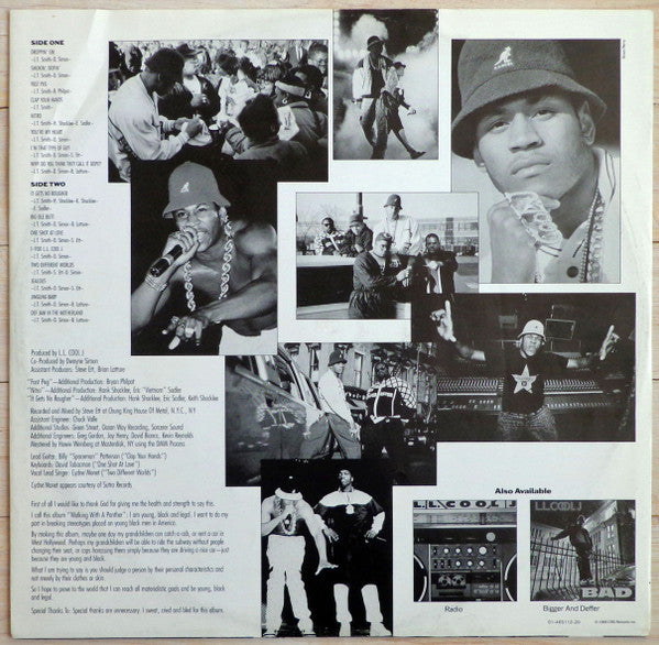 L.L. Cool J* : Walking With A Panther (LP, Album)