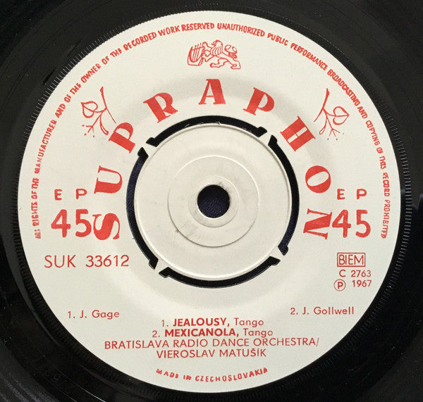Various : Tango (7", EP, Mono)
