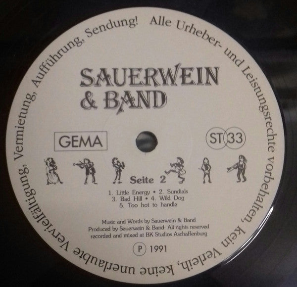 Sauerwein & Band : Little Energy (LP, Album)