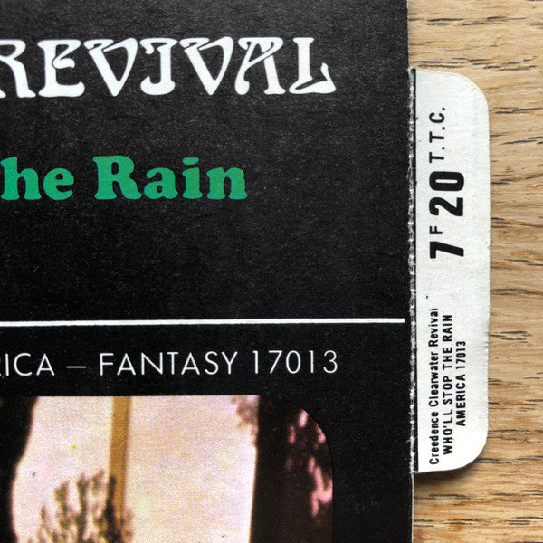 Creedence Clearwater Revival : Travelin' Band / Who'll Stop The Rain (7", Single)