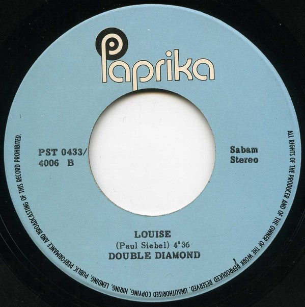 Double Diamond (4) : Rock Star (Medley) (7", Single)