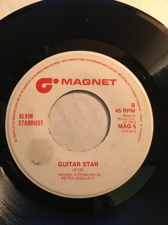 Alvin Stardust : Jealous Mind (7", Single, Lar)