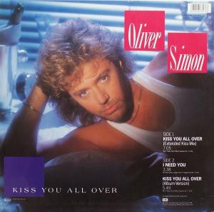 Oliver Simon : Kiss You All Over (12", Maxi)
