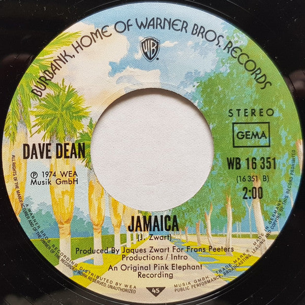 Dave Dean (3) : The Man (7", Single)