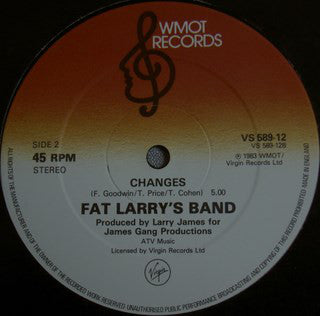Fat Larry's Band : Stubborn Kind Of Fellow / Changes (12")