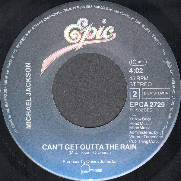 Michael Jackson / Paul McCartney : The Girl Is Mine (7", Single, Lar)
