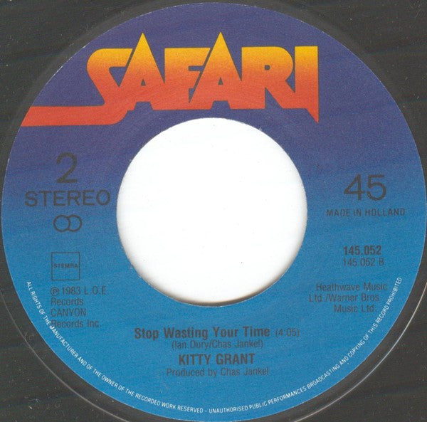 Kitty Grant : Glad To Know You (7", Single)