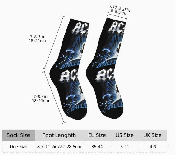 AC/DC BallBreaker Sokken