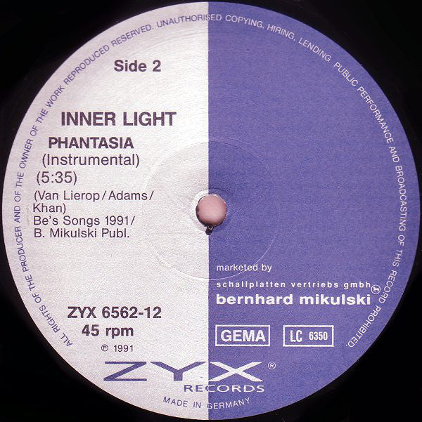 Phantasia : Inner Light (12")