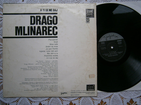 Drago Mlinarec : A Ti Se Ne Daj (LP, Album, RE)