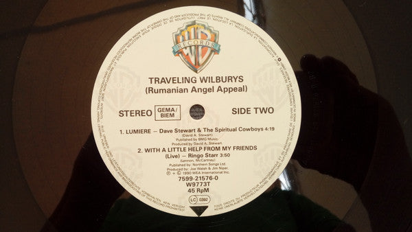 Traveling Wilburys : Nobody's Child (12", Maxi)