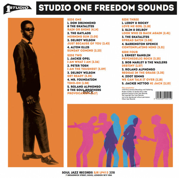Various : Studio One Freedom Sounds (Studio One In The 1960s) (2xLP, Comp, Gat)
