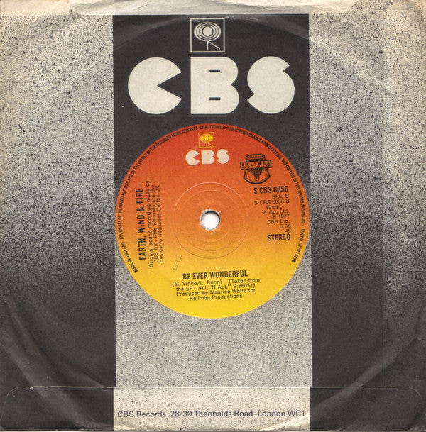 Earth, Wind & Fire : Fantasy (7", Single)