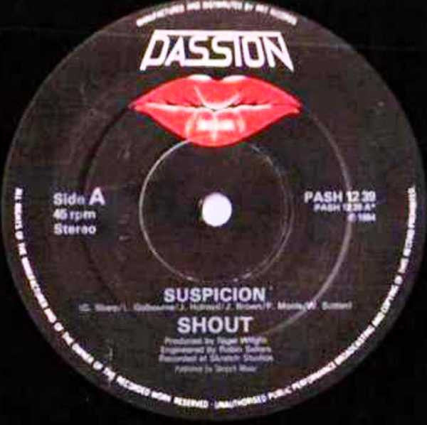 Shout (3) : Suspicion (12")