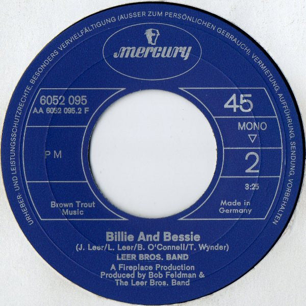 Leer Bros. Band* : Daydreamer (7", Single, Mono)