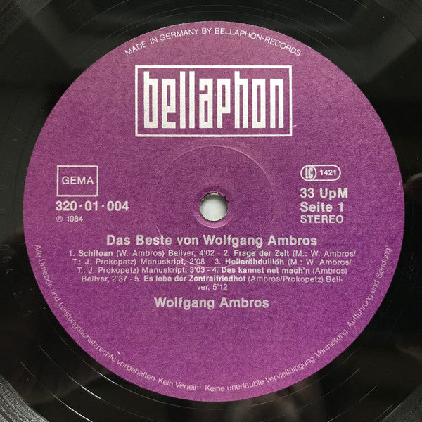 W. Ambros* : Das Beste Von W. Ambros (2xLP, Comp)