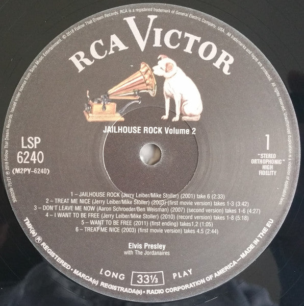 Elvis Presley : Jailhouse Rock Volume 2 (2xLP, Album, Ltd, S/Edition)