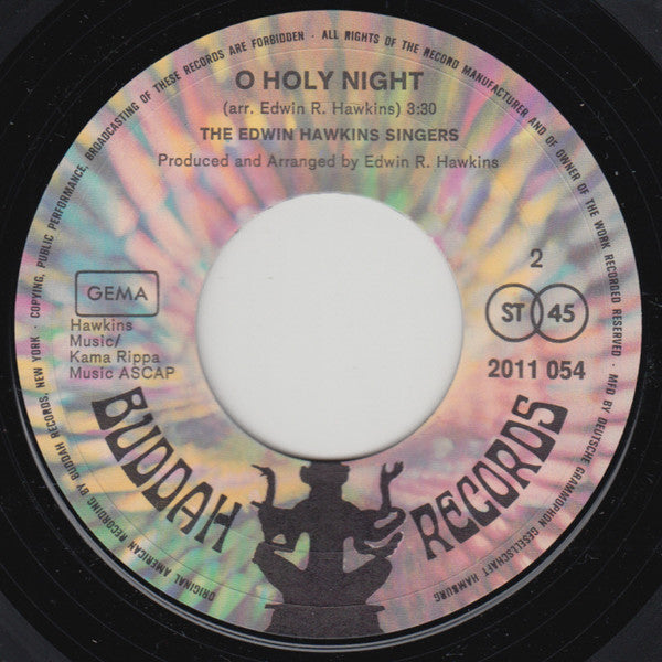 Edwin Hawkins Singers : Silent Night / Oh Holy Night (7", Single)