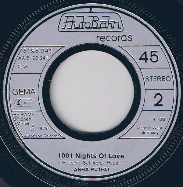 Asha Puthli : Lay A Little Love (7", Single)