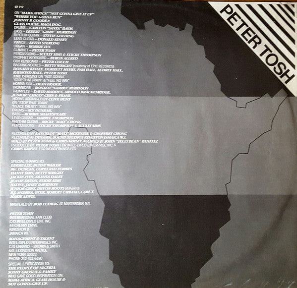 Peter Tosh : Mama Africa (LP, Album)