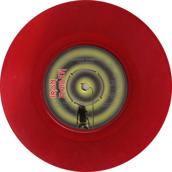 Iron Maiden : The Number Of The Beast (7", Single, Ltd, Red)